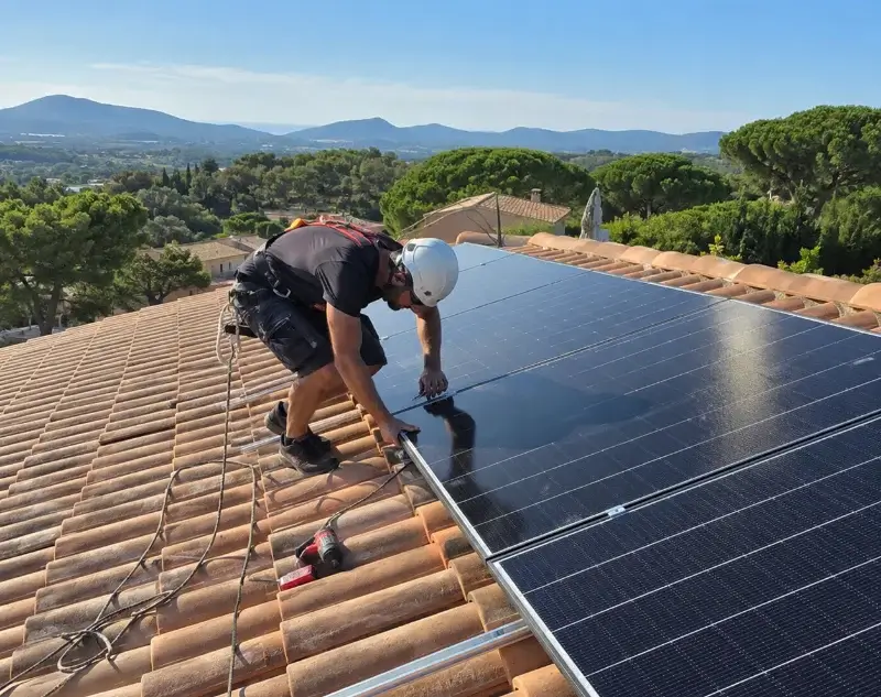 Installateur panneaux solaires Bésayes — pose photovoltaïque sur toiture